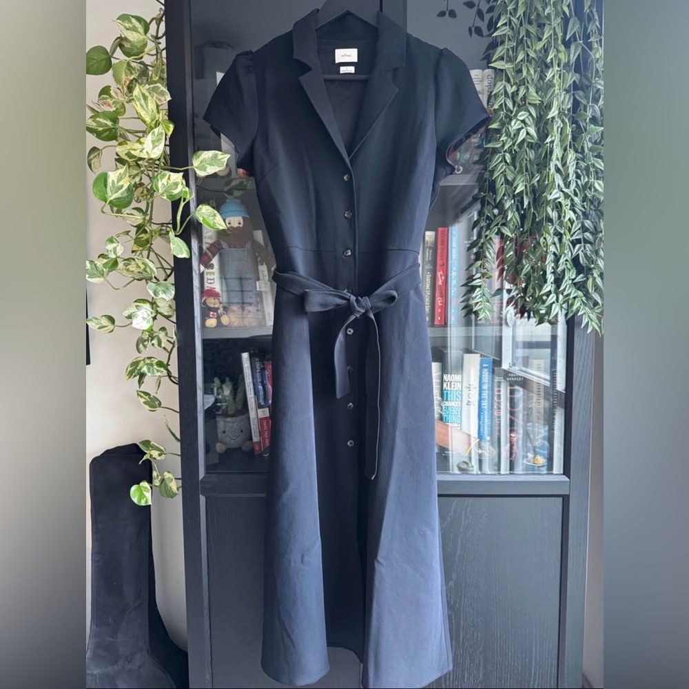 Wilfred Black Shirt Dress